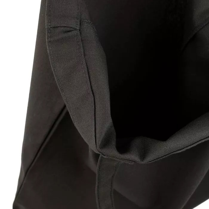 Еко-сумка з бавовни чорна 220 г/кв.м, 39х41x8 см - Зображення 3