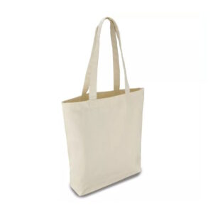 Еко-сумка з бавовни 240 г/кв.м, 36х38х7 см