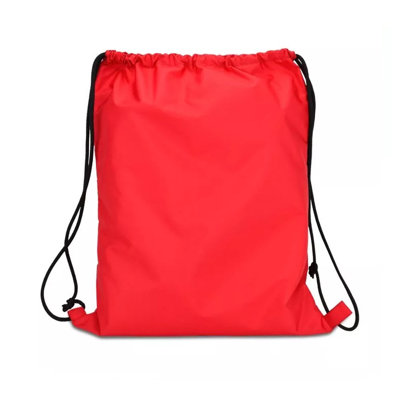 Еко-рюкзак з плащової тканини червоний, 35х45см - Зображення 2