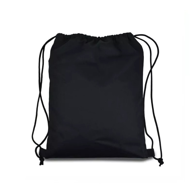 Еко-рюкзак з саржі чорний, 35х45см - Зображення 2