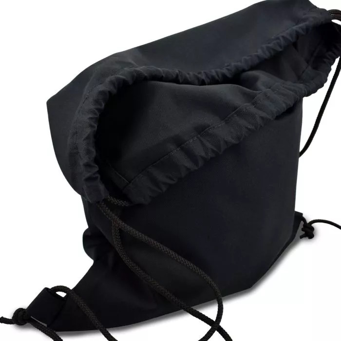 Еко-рюкзак з саржі чорний, 35х45см - Зображення 3