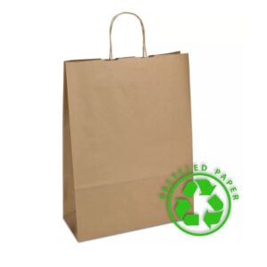 Паперовий пакет 32х13х42,5 з крученими ручками